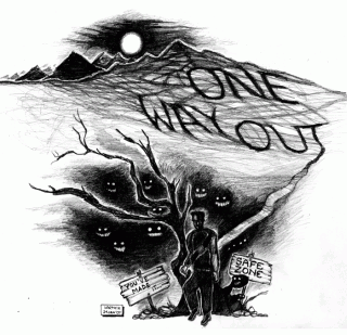 One Way Out — Uncoloured