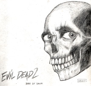 Evil Dead II Poster — Art by Karthik Abhiram