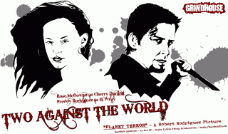 Grindhouse Drawings — Two Against the World — by Karthik Abhiram