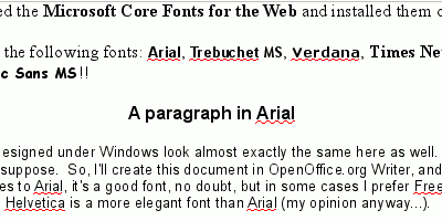 MS Fonts on Linux: OpenOffice.org