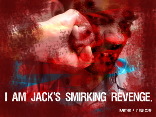 Fight Club inspired photomanipulation starring Karthik Abhiram — Jack's Smirk