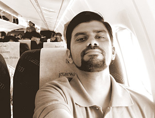 Goa Trip - In the Flight