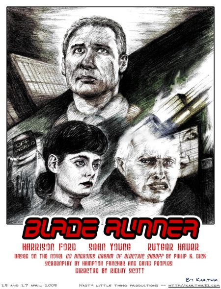 Blade Runner — Art by Karthik
