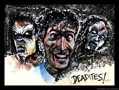 Deadites! — Art by Karthik