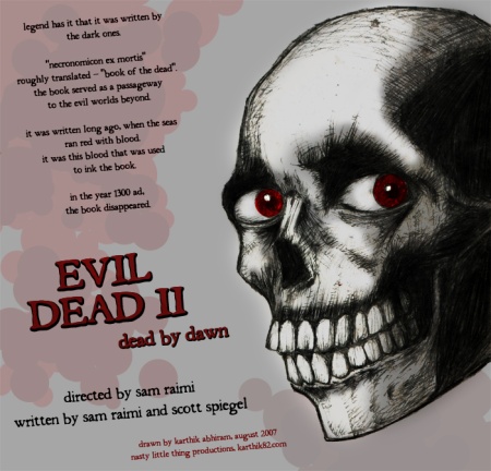 Evil Dead II — Master Cylinder Tribute — Art by Karthik