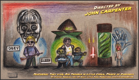 John Carpenter Tribute — Art by Karthik