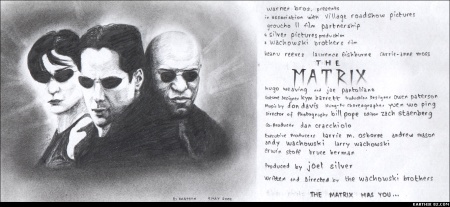 The Matrix — Art by Karthik