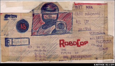 RoboCop — Art by Karthik